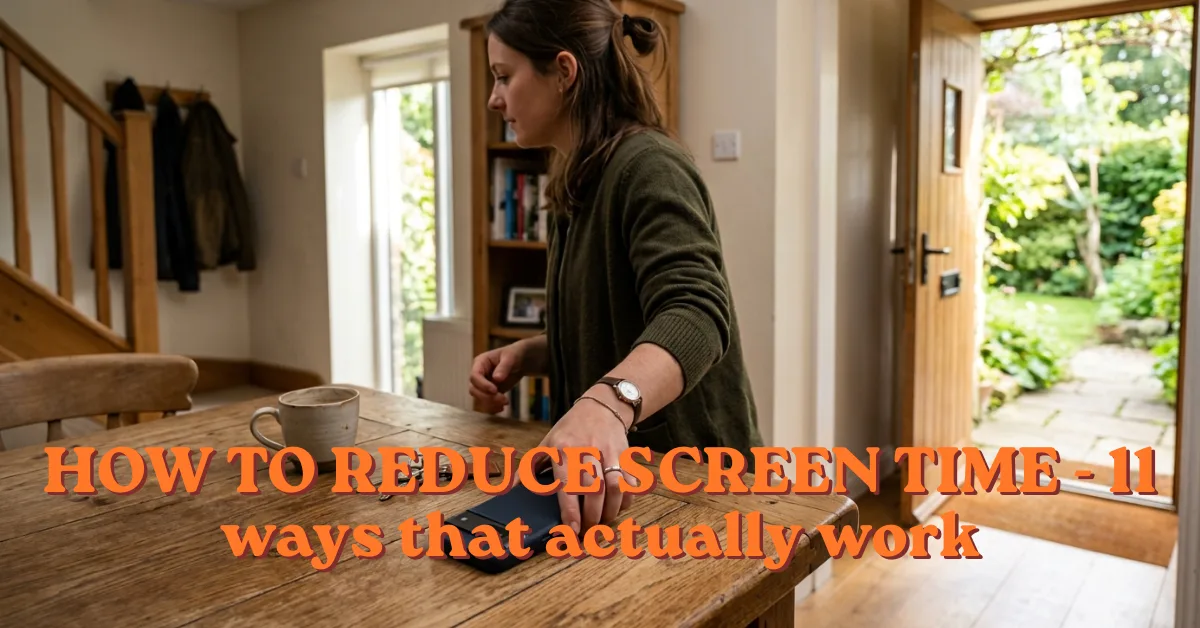 How to Reduce Screen Time in 2026